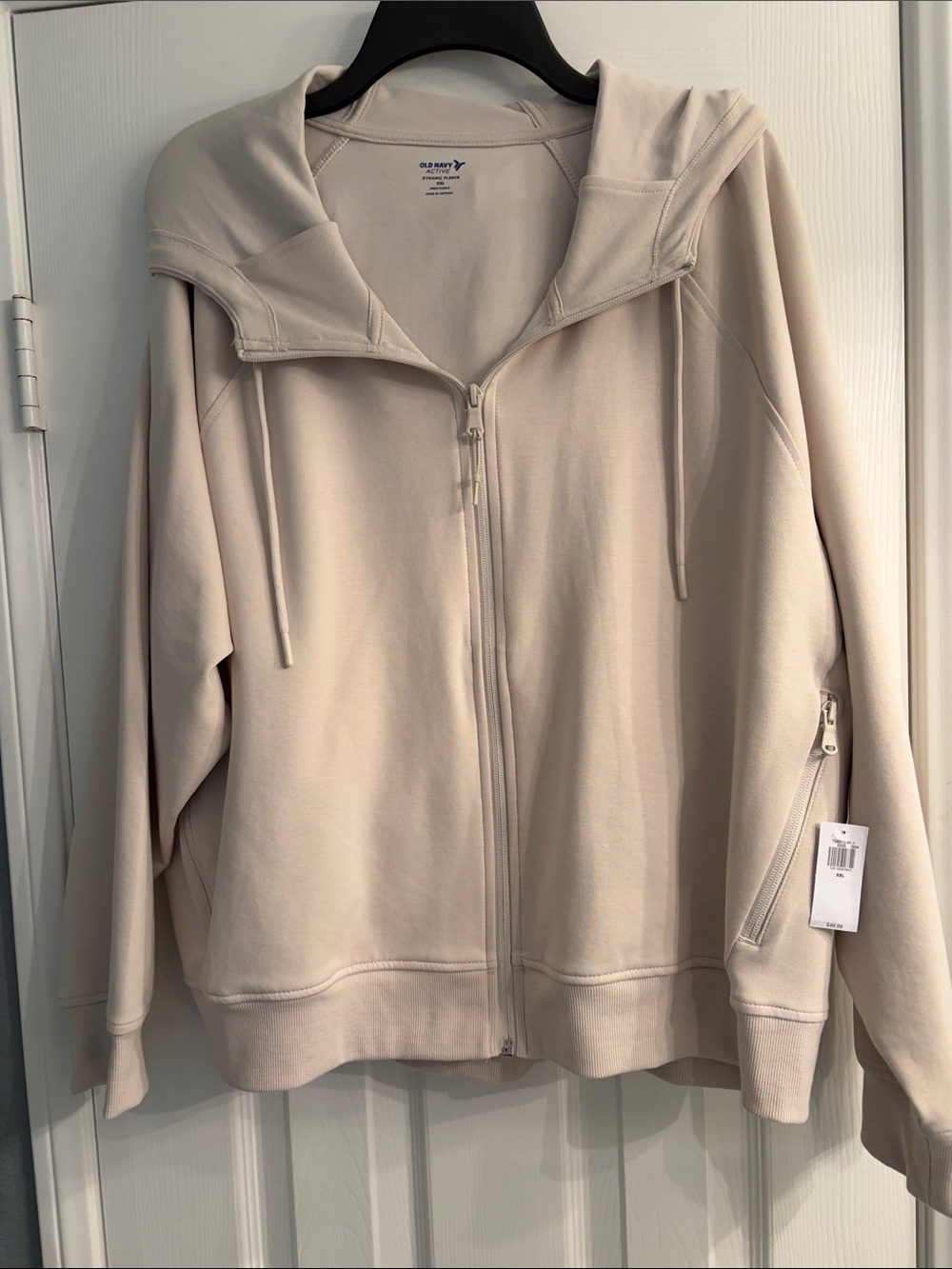 Old Navy Full-Zip Active Dynamic Fleece Hoodie-NWT